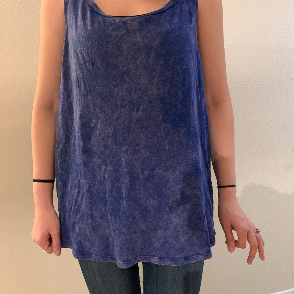 Torrid Sleeveless Distressed Top